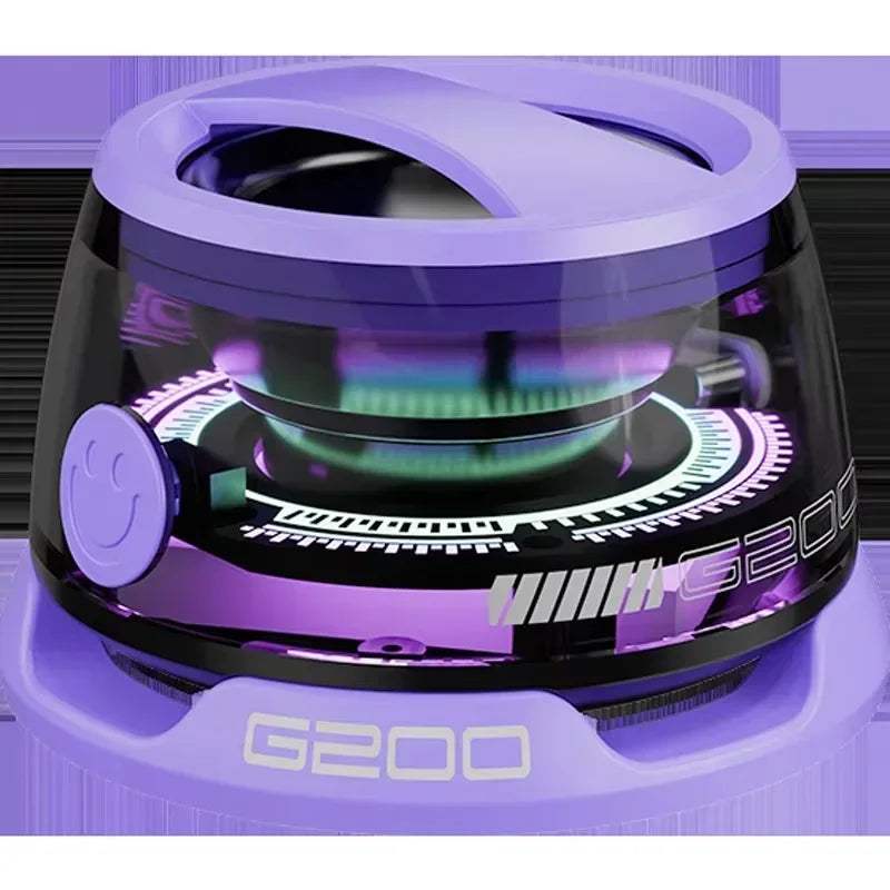 G200 Mini – Magnetic Bluetooth Speaker & Phone Stand with RGB Lights