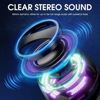 G200 Mini – Magnetic Bluetooth Speaker & Phone Stand with RGB Lights
